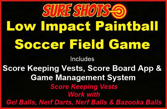 Low Impact Paintball Soccer Game